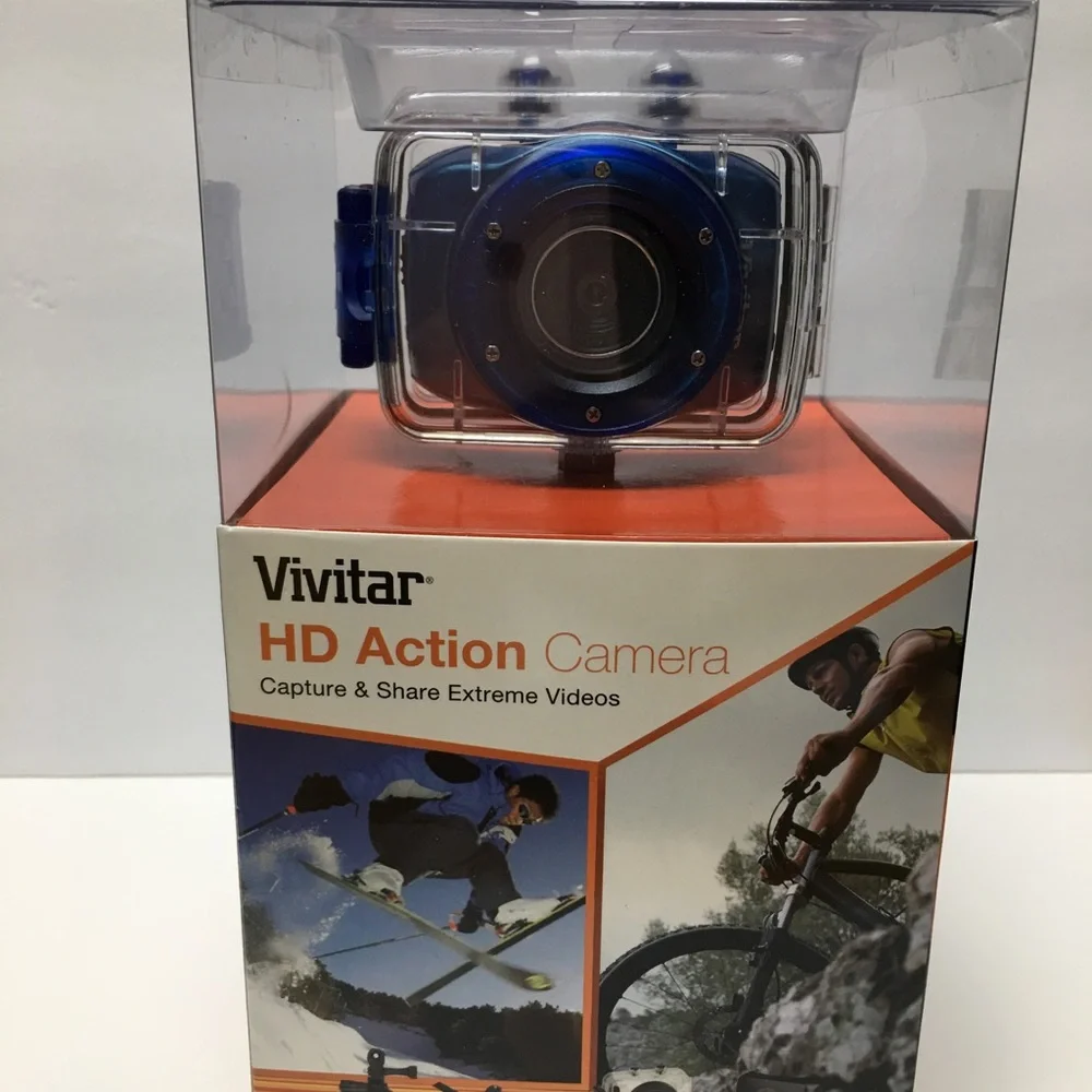 VIVITAR HD ACTION CAMERA DVR 785 HD NEW - SEALED